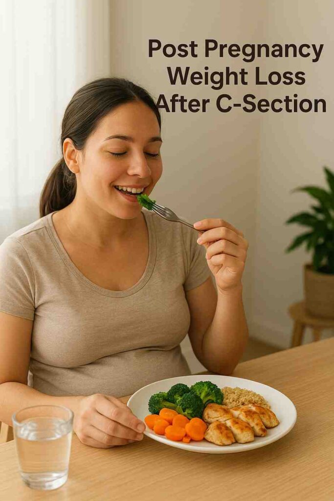 Post Pregnancy Weight Loss After C-Section