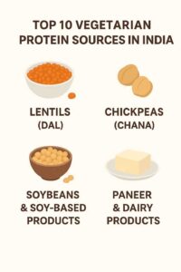 top 10 veg protein source in india