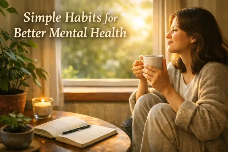 simple habits that improve mental health naturally