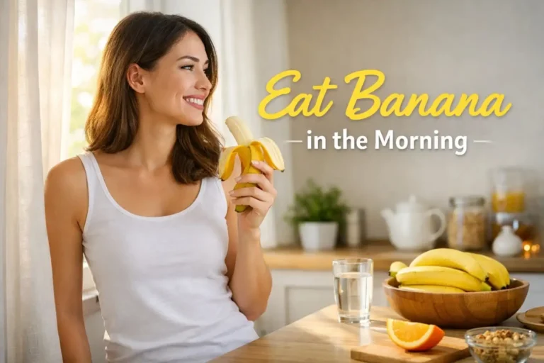 Benefits of eating banana on empty stomach for weight loss .